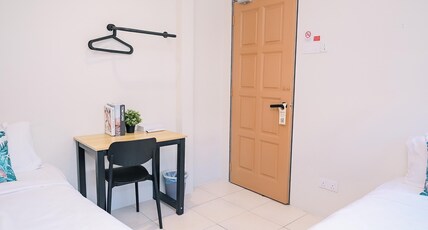 Swing and Pillows @ Malabar, Penang Room Type - Standard Twin Room with Shared Bathroom