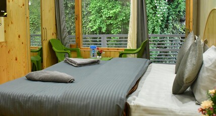 The Desire Hostel Manali Room Type - Family Room with Balcony and Kitchen