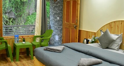 The Desire Hostel Manali Room Type - Delux Room with Balcony
