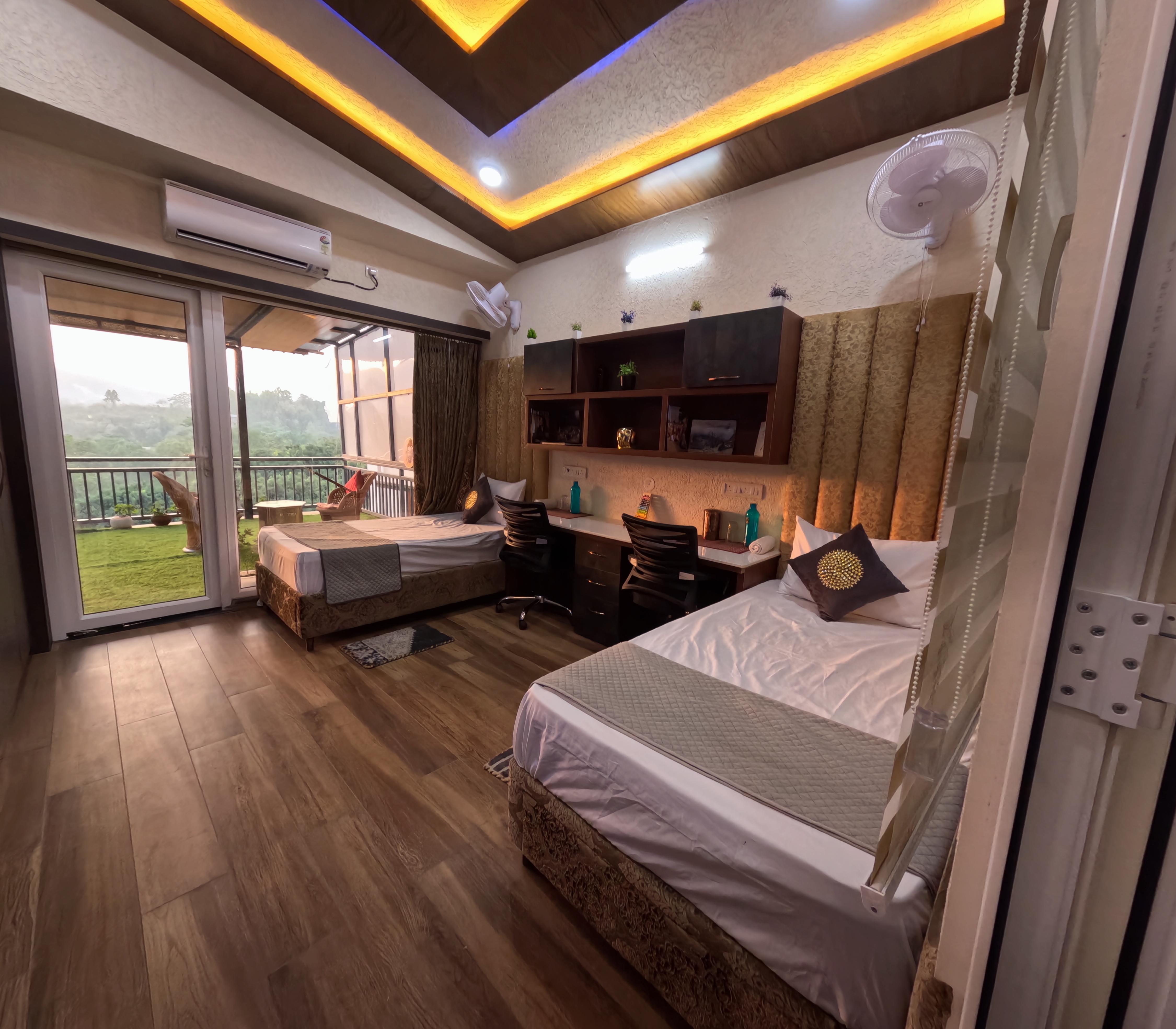 Shivoham Valley Retreat Room Type - Twin Bedded Room