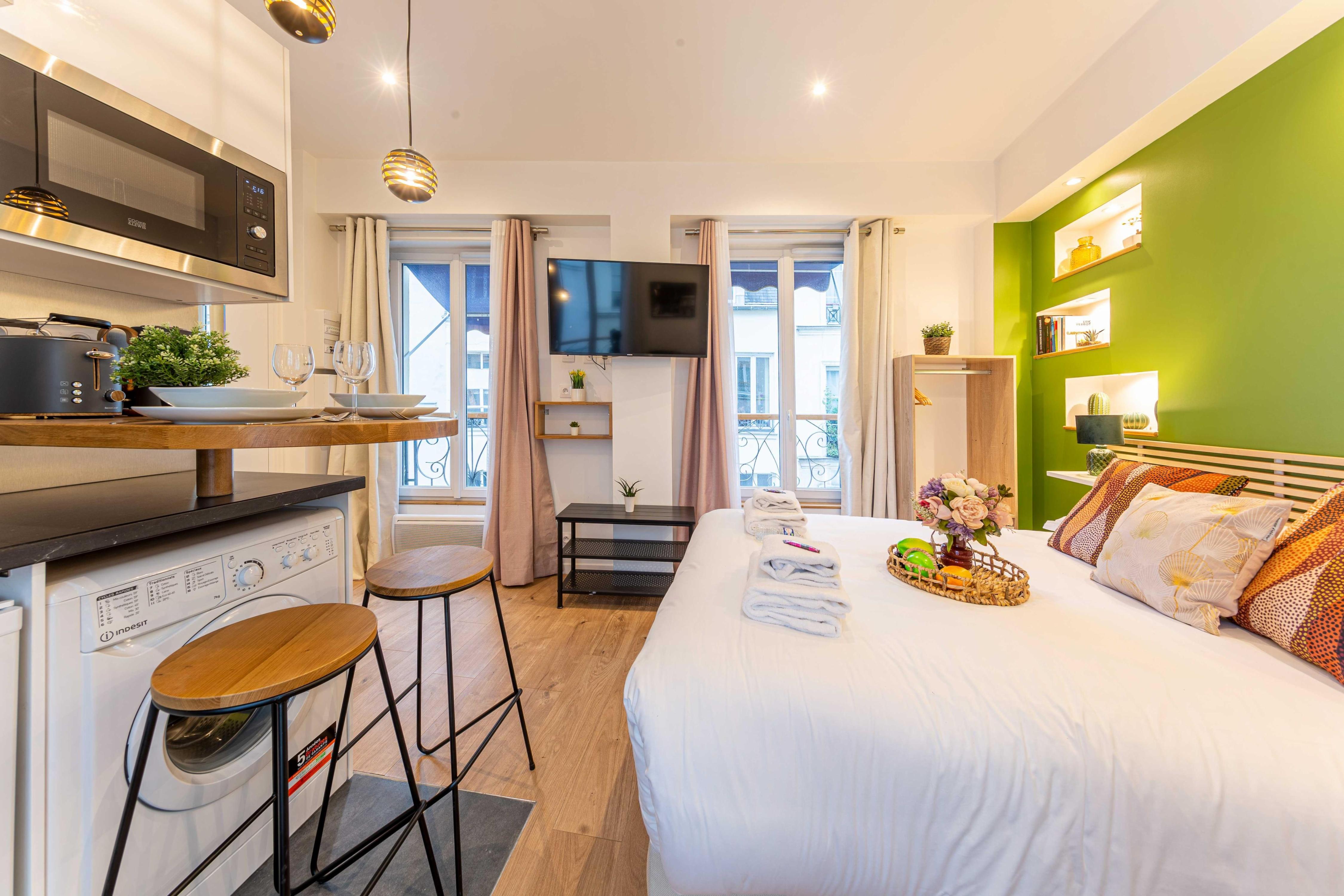 Intimate studio - 1BR/2P - Center of Paris