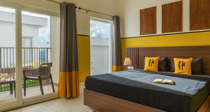 The Hosteller Kodaikanal Room Type - Deluxe Quadruple Room with Balcony