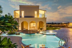 ELIVAAS Villa Fiorita | Stunning 3 BHK Villa With Pvt Pool, Garden, & Aravalli Hill Views