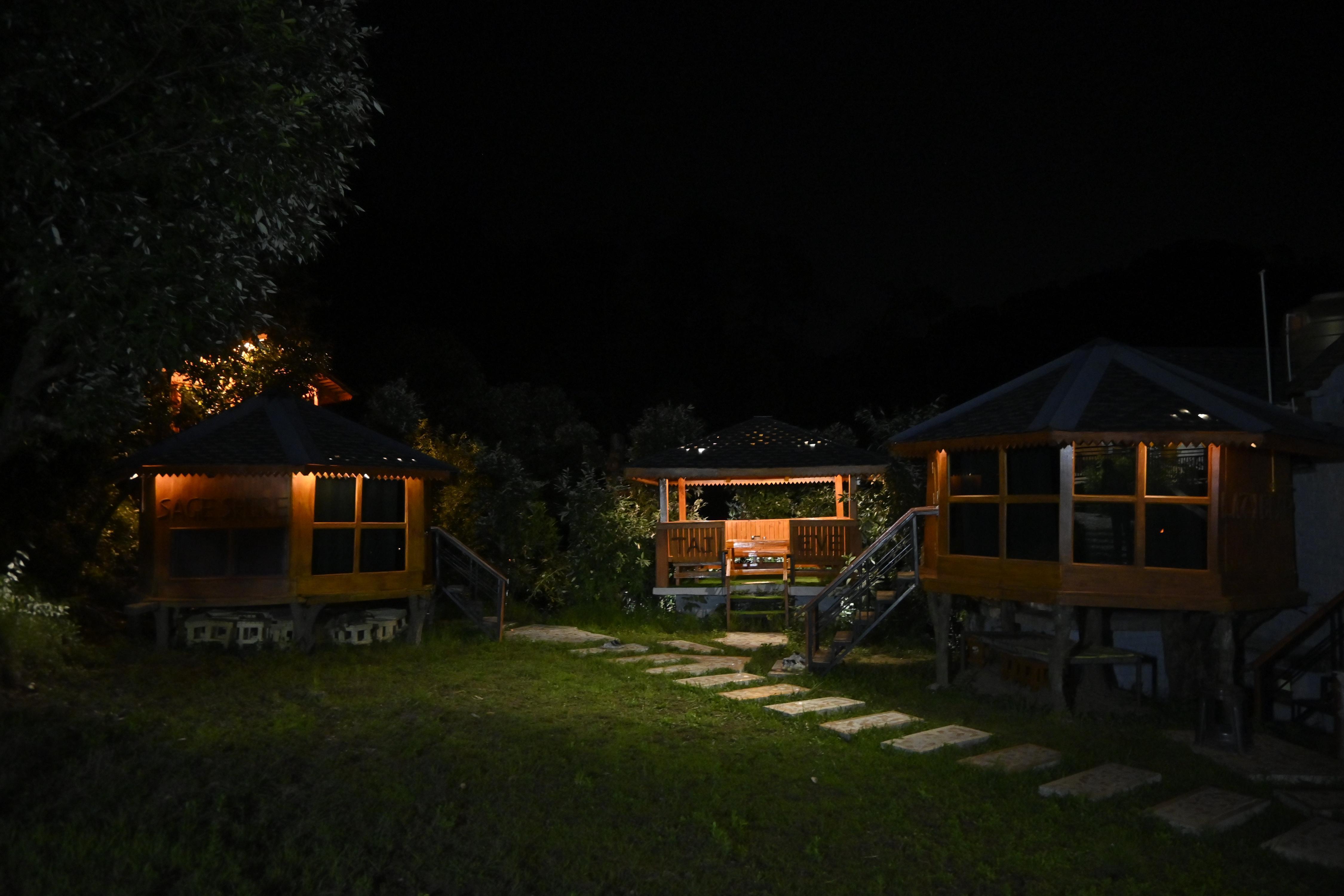 The Wild Planet - Farm, Treehouses and Cottages Room Type - Wooden Huts With Separate Washroom