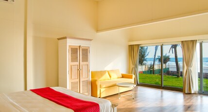 The Goa Beach Resort Morjim Room Type - Beachfront King Suite