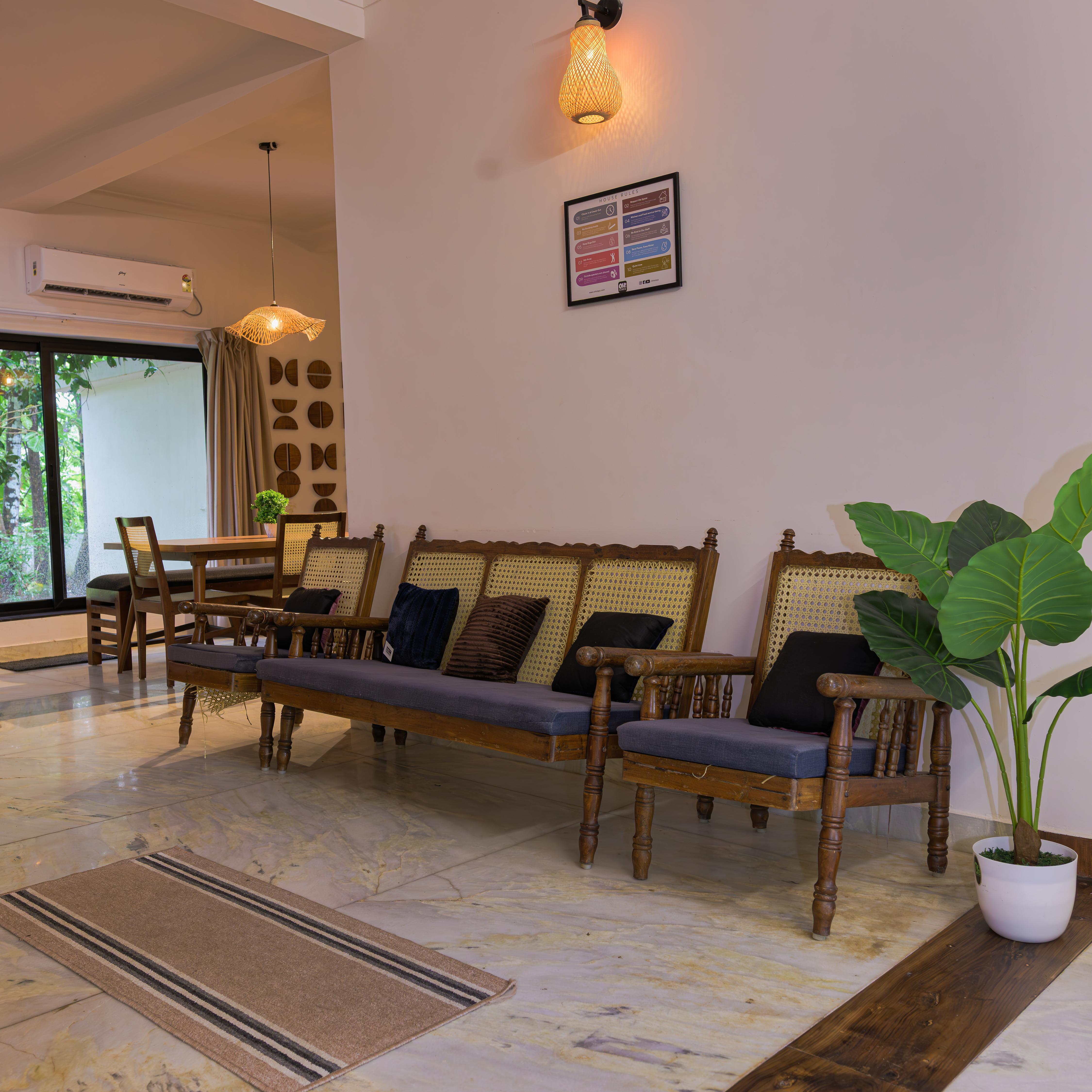Ohstayz Whispering Grove | Private Pool Villa in Kochi - Tap to explore photos
