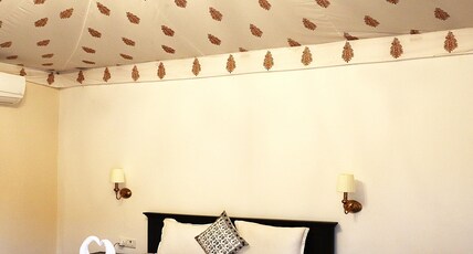 One Earth A Leopard Park, Jawai Room Type - Deluxe King Bed Room with Garden View