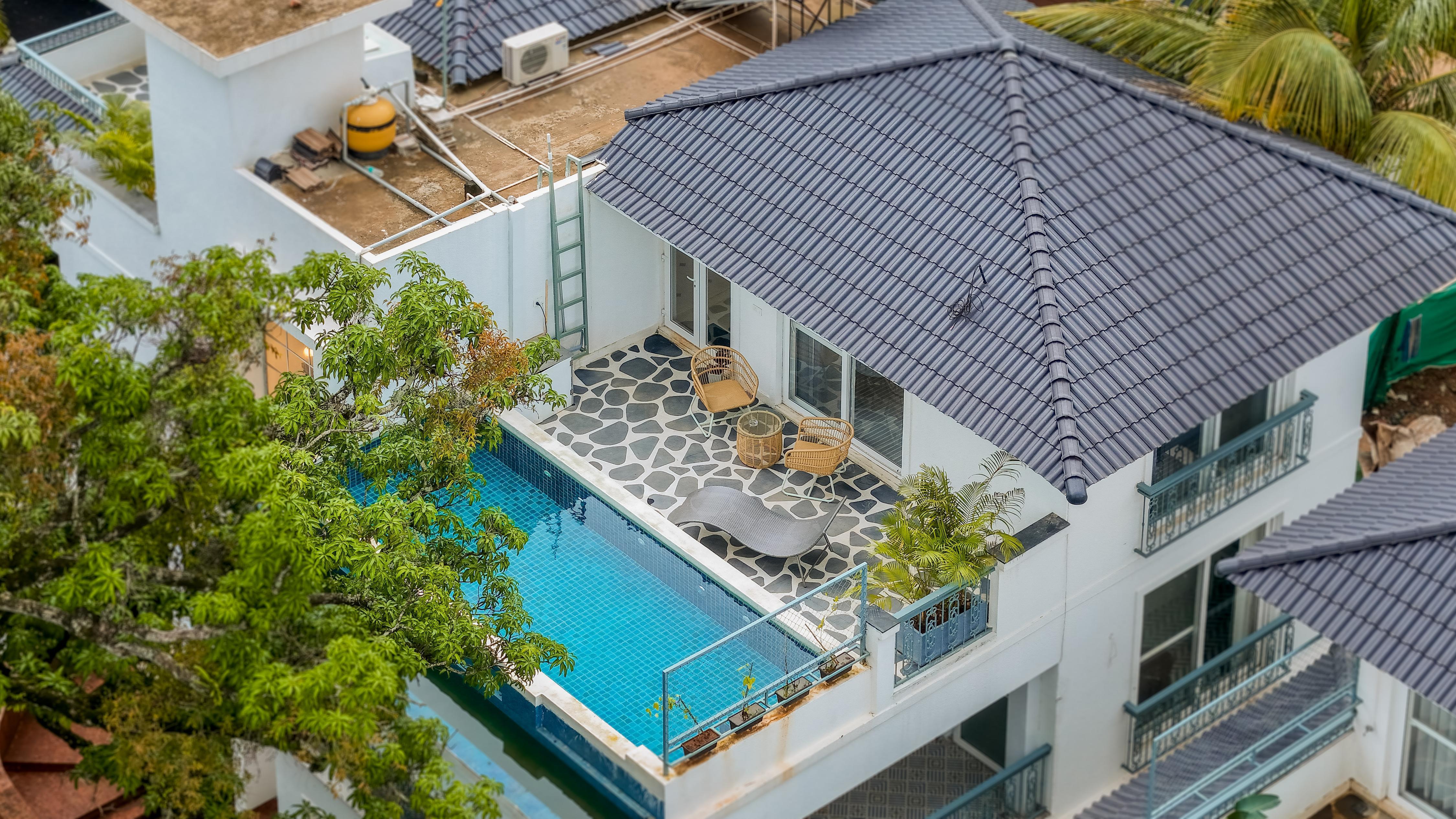 ELIVAAS Purple Coral | Luxe 5-BHK Villa With Two Pvt Pools & Lift