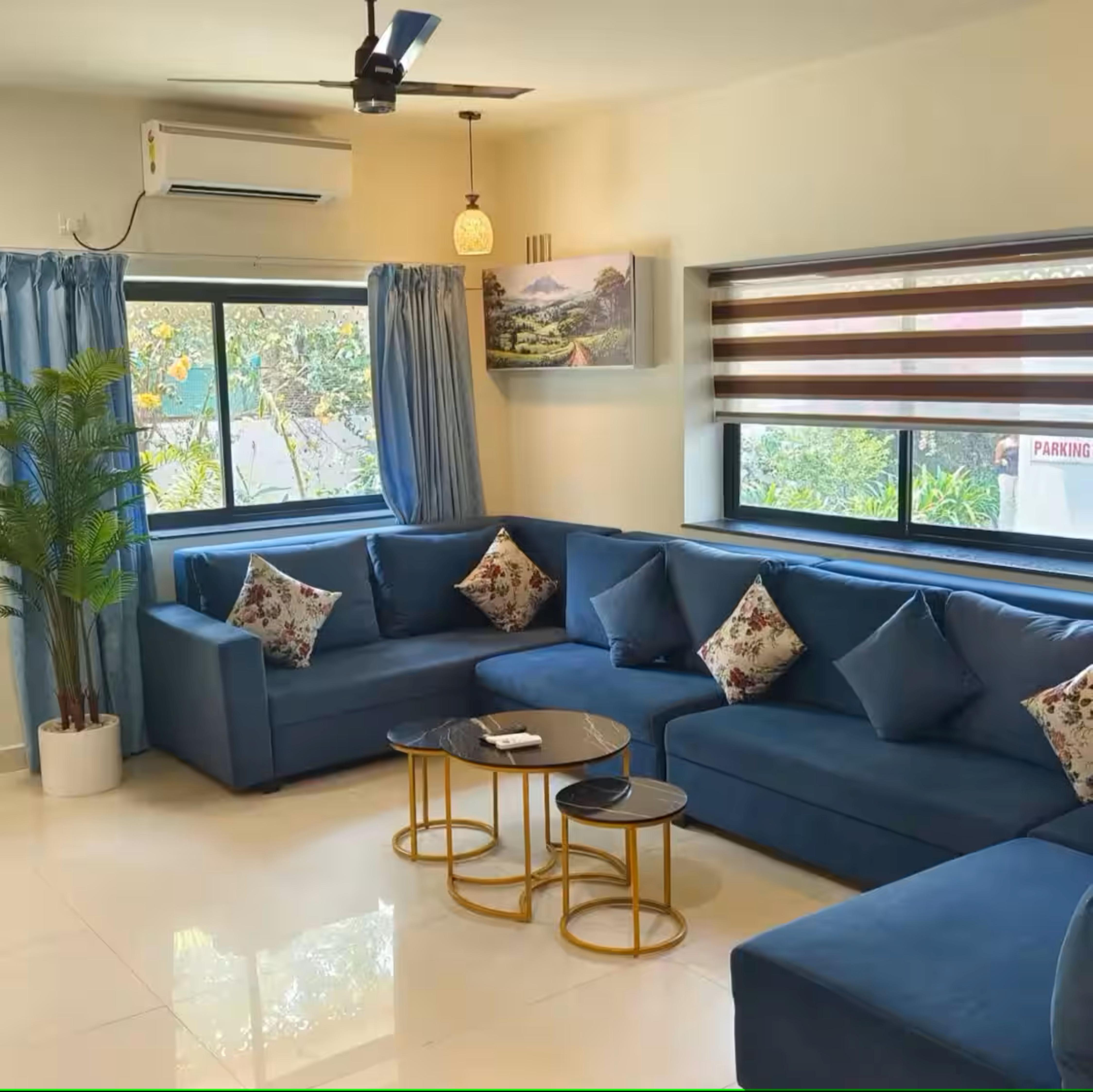 3 bhk villa with pool in Anjuna, 2 mins to beach - Tap to explore photos