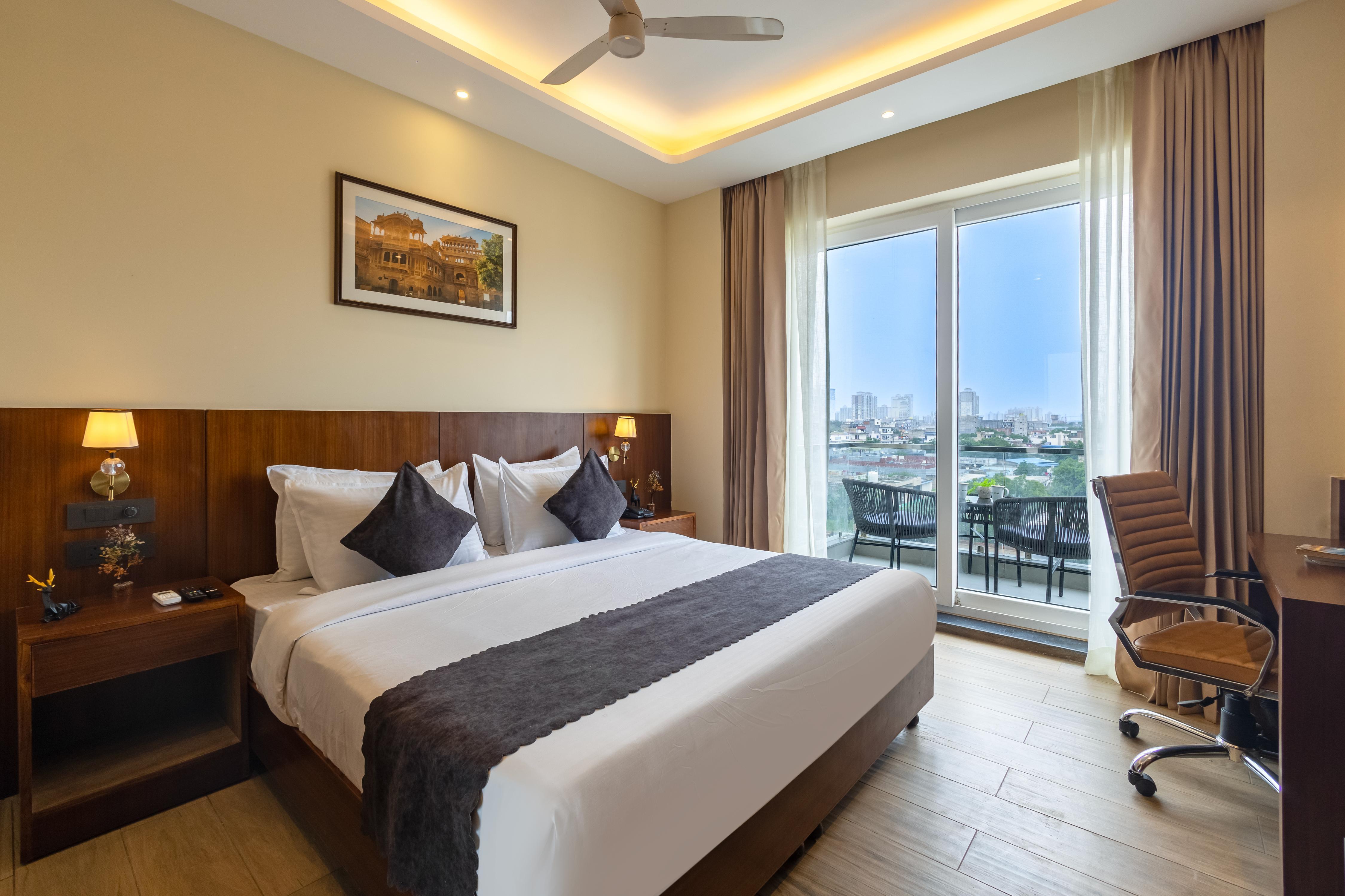 Saltstayz Premier - Manesar & Sector 86 Room Type - Standard Room with Balcony
