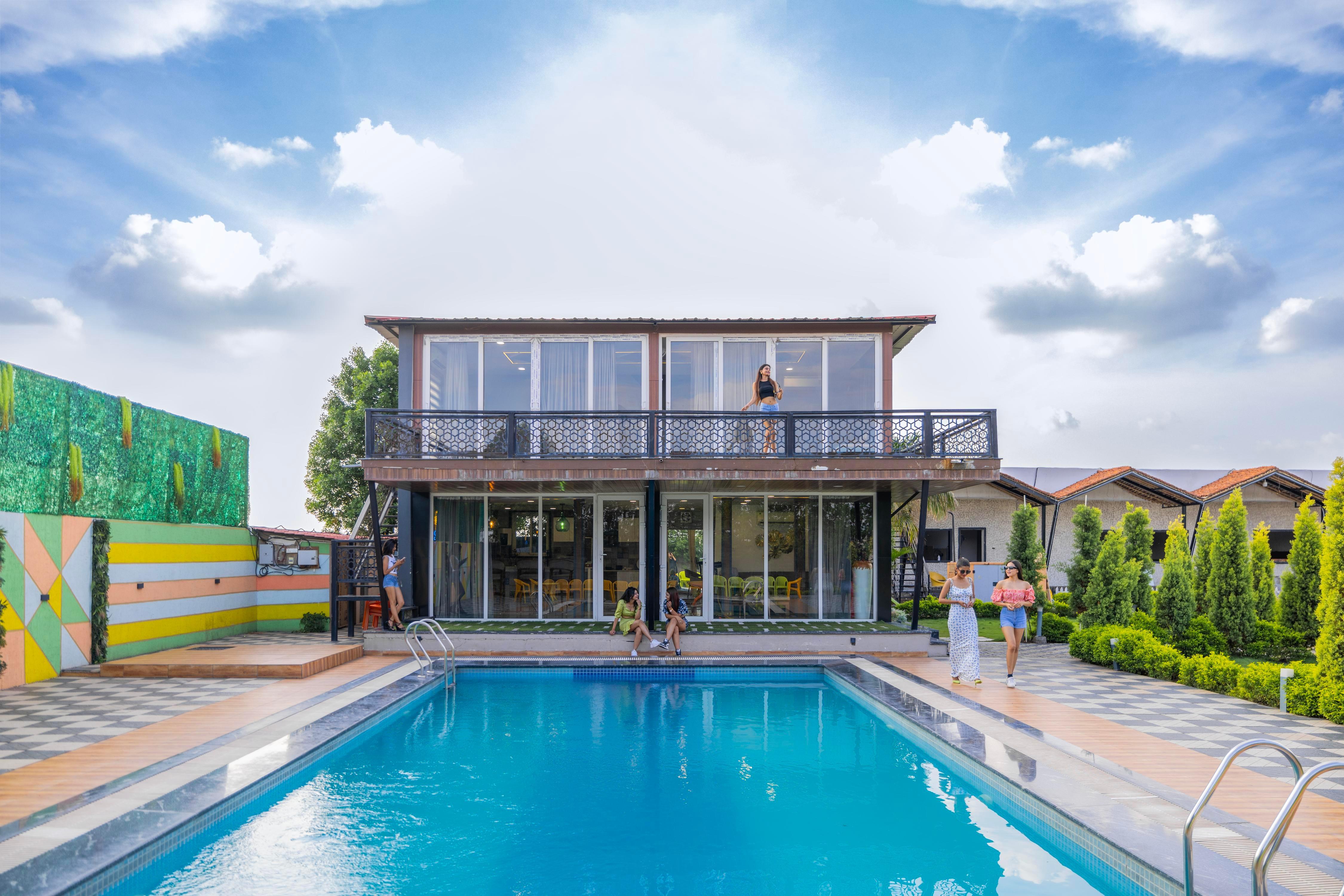 Sukoon The Farm | Entire 5BHK Farmhouse - Tap to explore photos