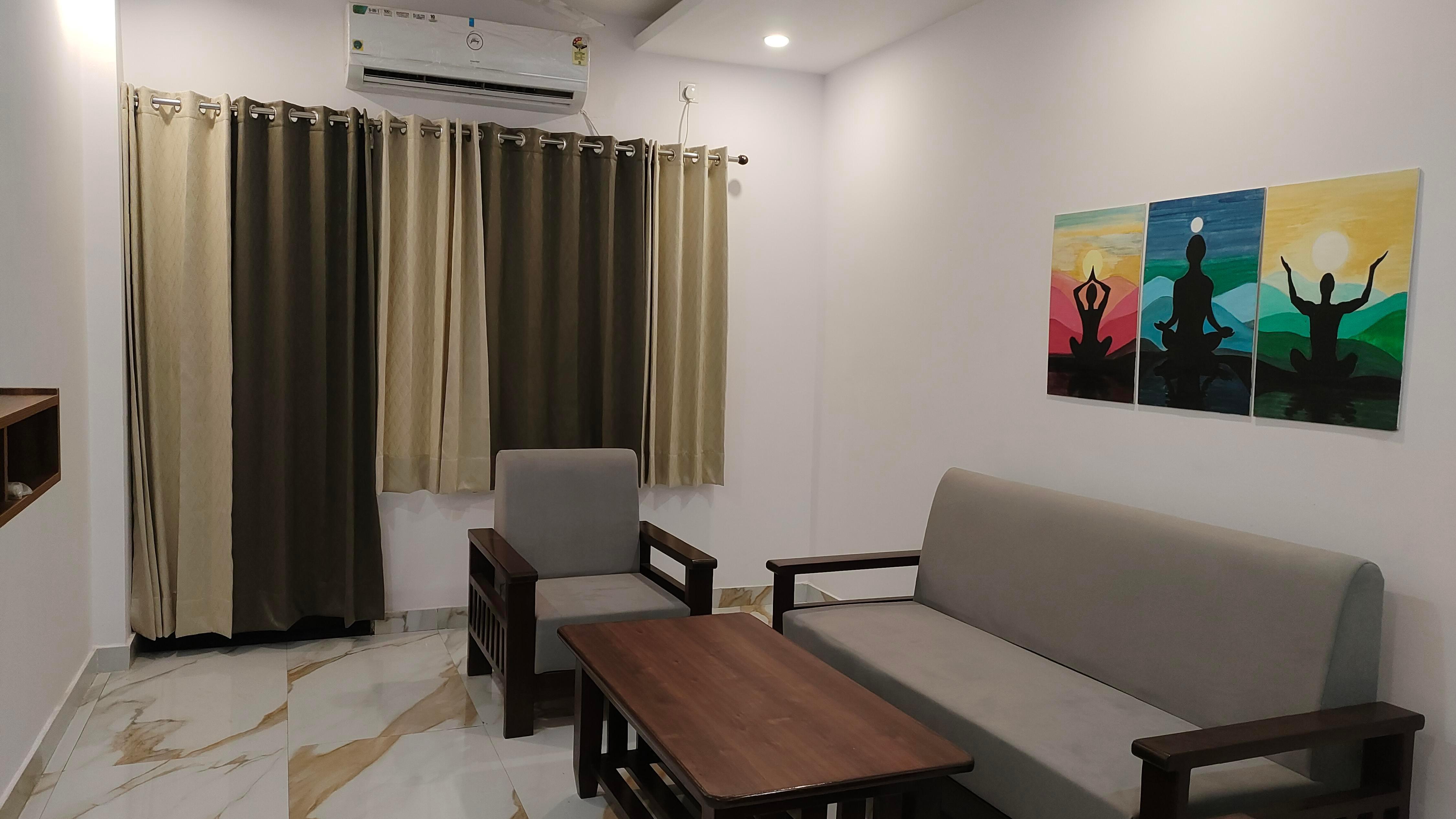 Mansa 3BHK Apartment by UV Stays - Tap to explore photos