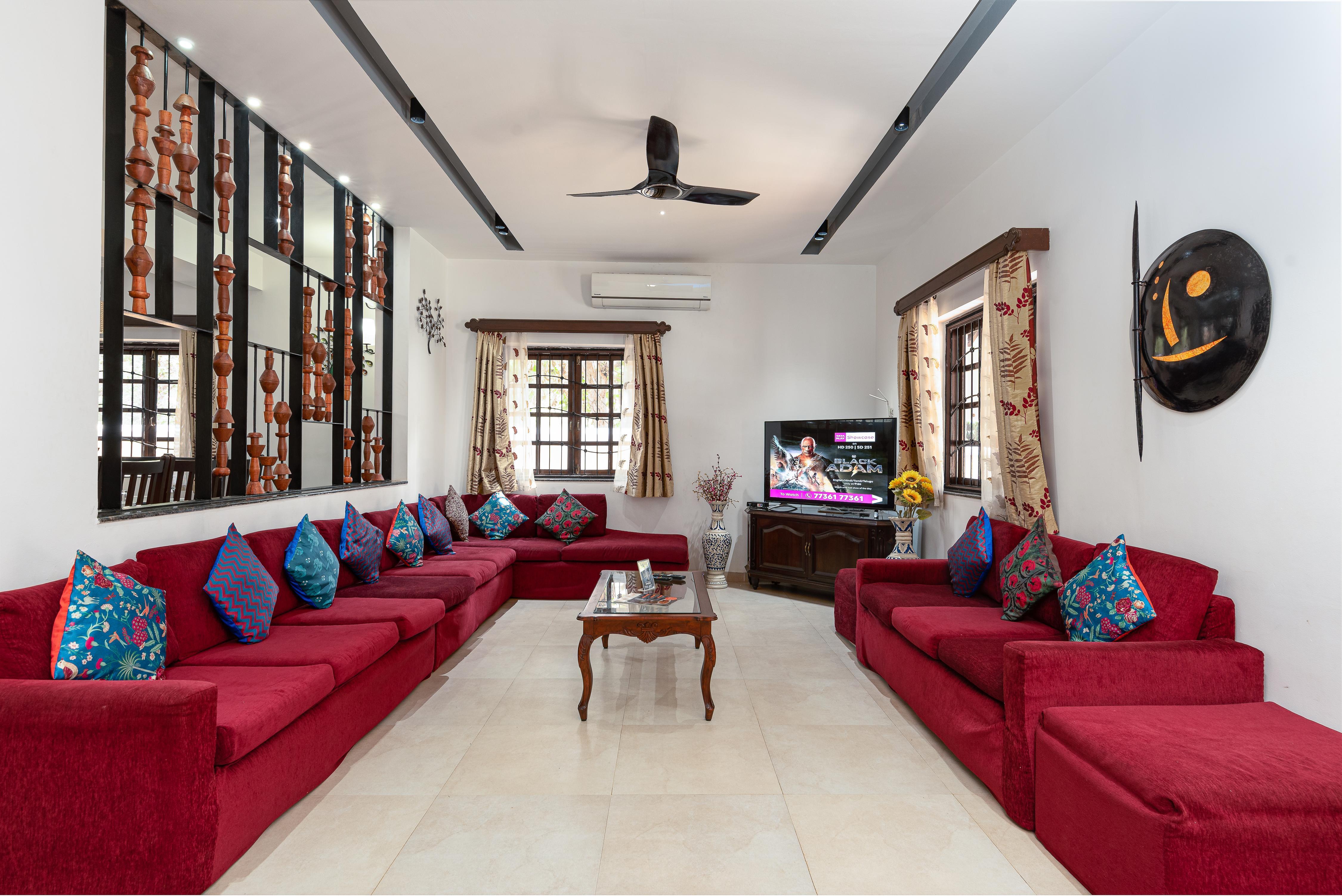 Private Pool 5BHK Private Pool Villa with Jacuzzi 2 Min from Calangute Beach - Tap to explore photos