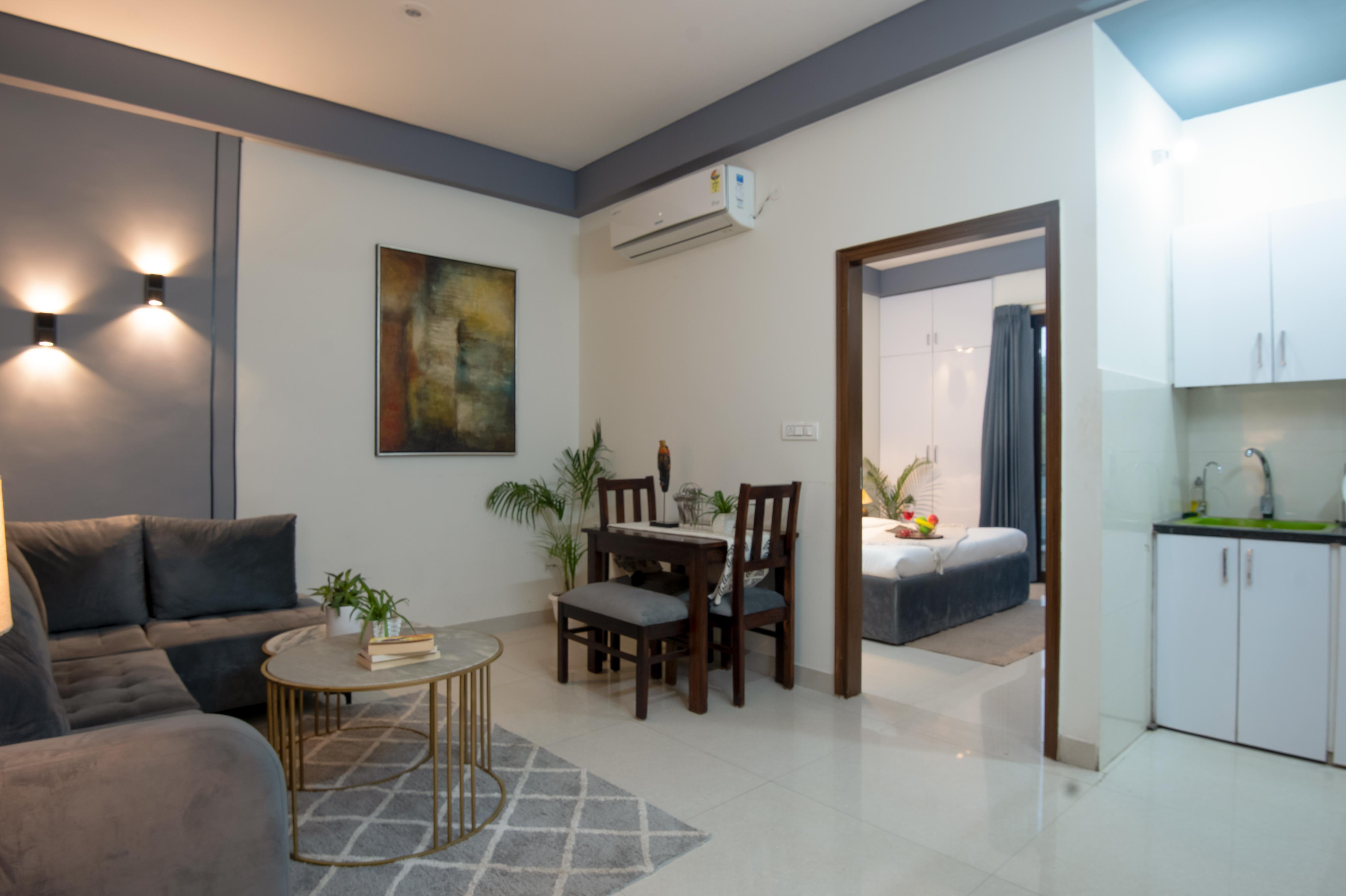 BedChamebers Service apartment, Sec 38 - Tap to explore photos