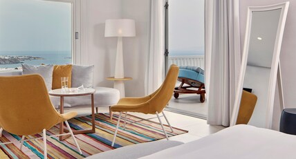 Myconian Kyma Design Hotel Room Type - Sunset Junior Suite with Sea View & Outdoor Jacuzzi Myconian Kyma Design Hotel Room Type - Sunset Junior Suite with Sea View & Outdoor Jacuzzi