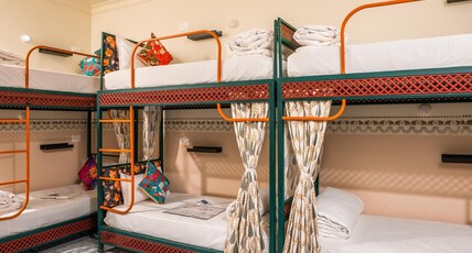 Zostel Agra Room Type - 6 Bed Female Dorm