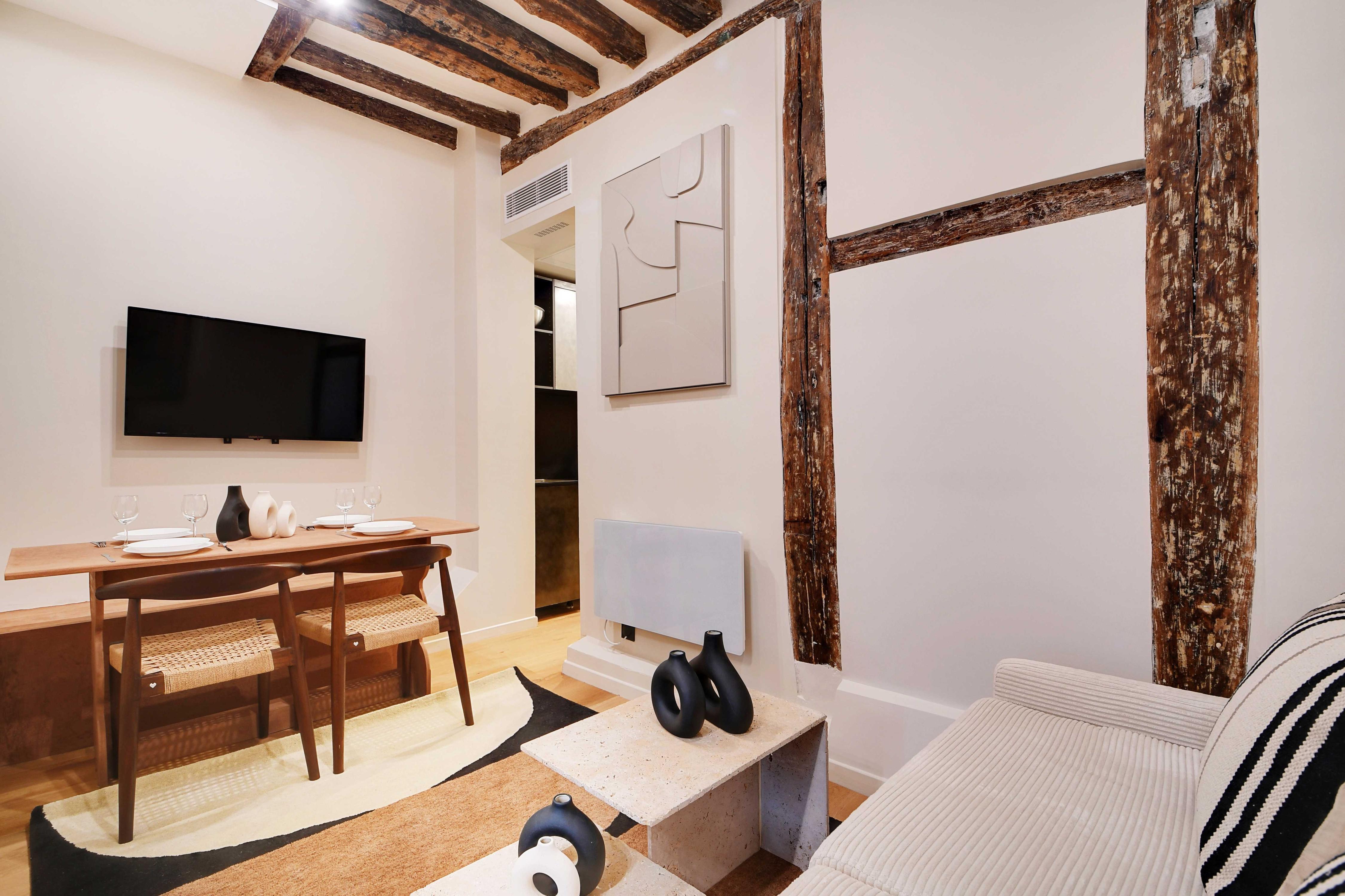 Modern apartment - 1BR/4P - Sentier - Tap to explore photos