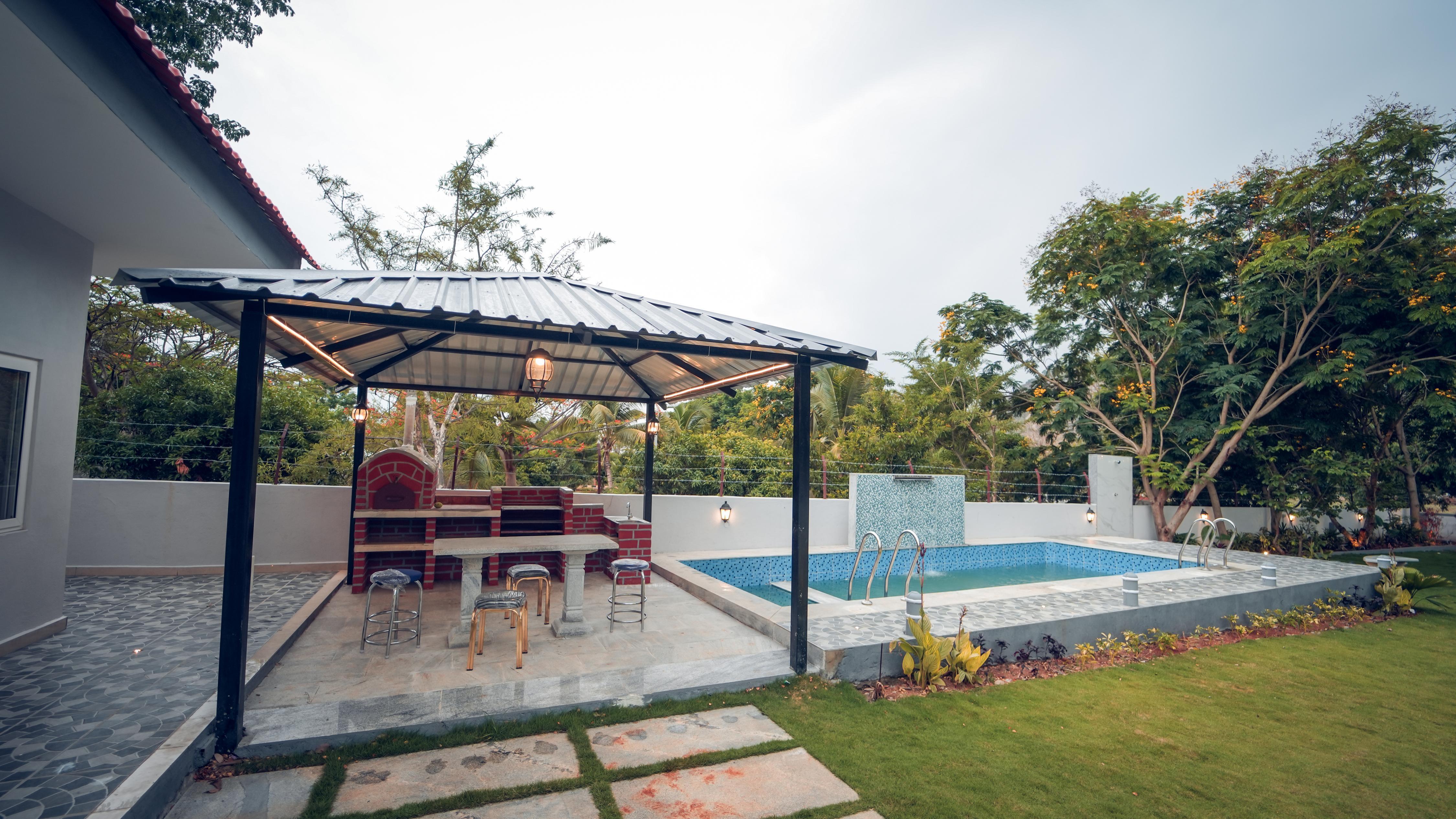 Serene slopes - Private pool villa - Tap to explore photos