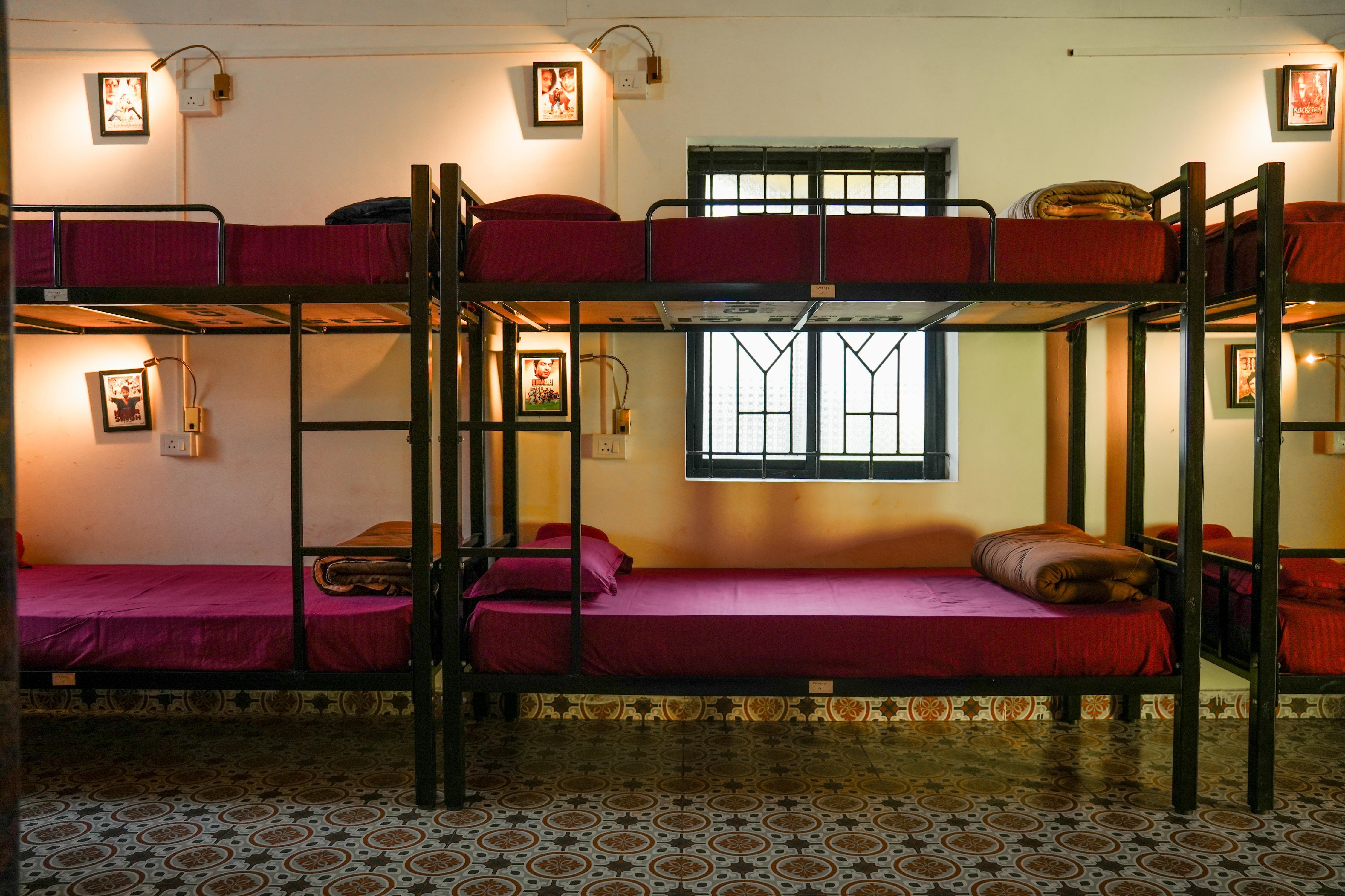 Hungama Hostel Room Type - Mixed Dormitory (Orange Room)