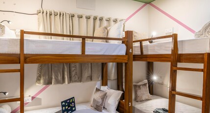Zostel Chennai (Anna Nagar) Room Type - 1 Bunk Bed | Standard 4 Bed Mixed Dorm | Shared en-suite washroom Zostel Chennai (Anna Nagar) Room Type - 1 Bunk Bed | Standard 4 Bed Mixed Dorm | Shared en-suite washroom