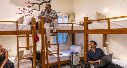 Zostel Chennai (Anna Nagar) Room Type - 1 Bunk Bed | Deluxe 8 Bed Mixed Dorm | Shared en-suite washroom Zostel Chennai (Anna Nagar) Room Type - 1 Bunk Bed | Deluxe 8 Bed Mixed Dorm | Shared en-suite washroom