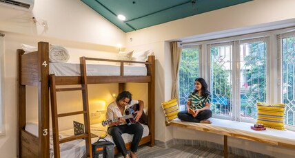 Zostel Chennai (Anna Nagar) Room Type - 1 Bunk Bed | Deluxe 4 Bed Mixed Dorm | Shared en-suite washroom Zostel Chennai (Anna Nagar) Room Type - 1 Bunk Bed | Deluxe 4 Bed Mixed Dorm | Shared en-suite washroom