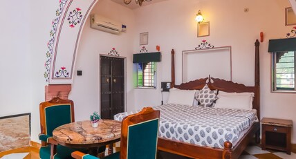 Alivaa Heritage Lotwara Fort (Near Shri Mehandipur Balaji Temple) Room Type - Maharaja Suite Room