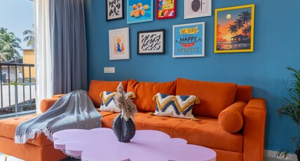 Vivid Vibes By KiwiStays | 1 BHK | Pool Room Type - Vivid Vibes By KiwiStays | 1 BHK | Pool
