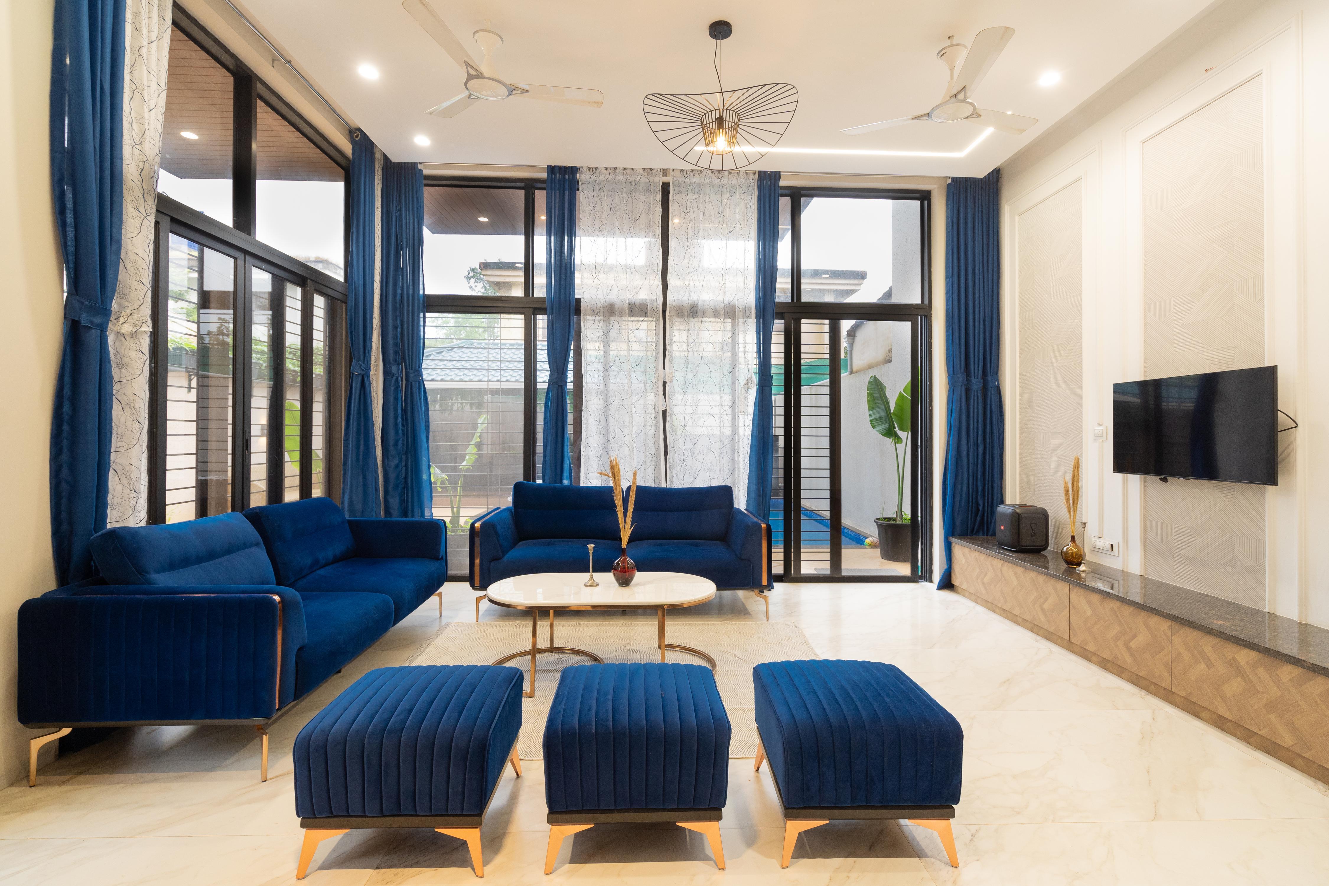 Aaramghar Stays - 4BR Pool Villa Serene-1 - Tap to explore photos