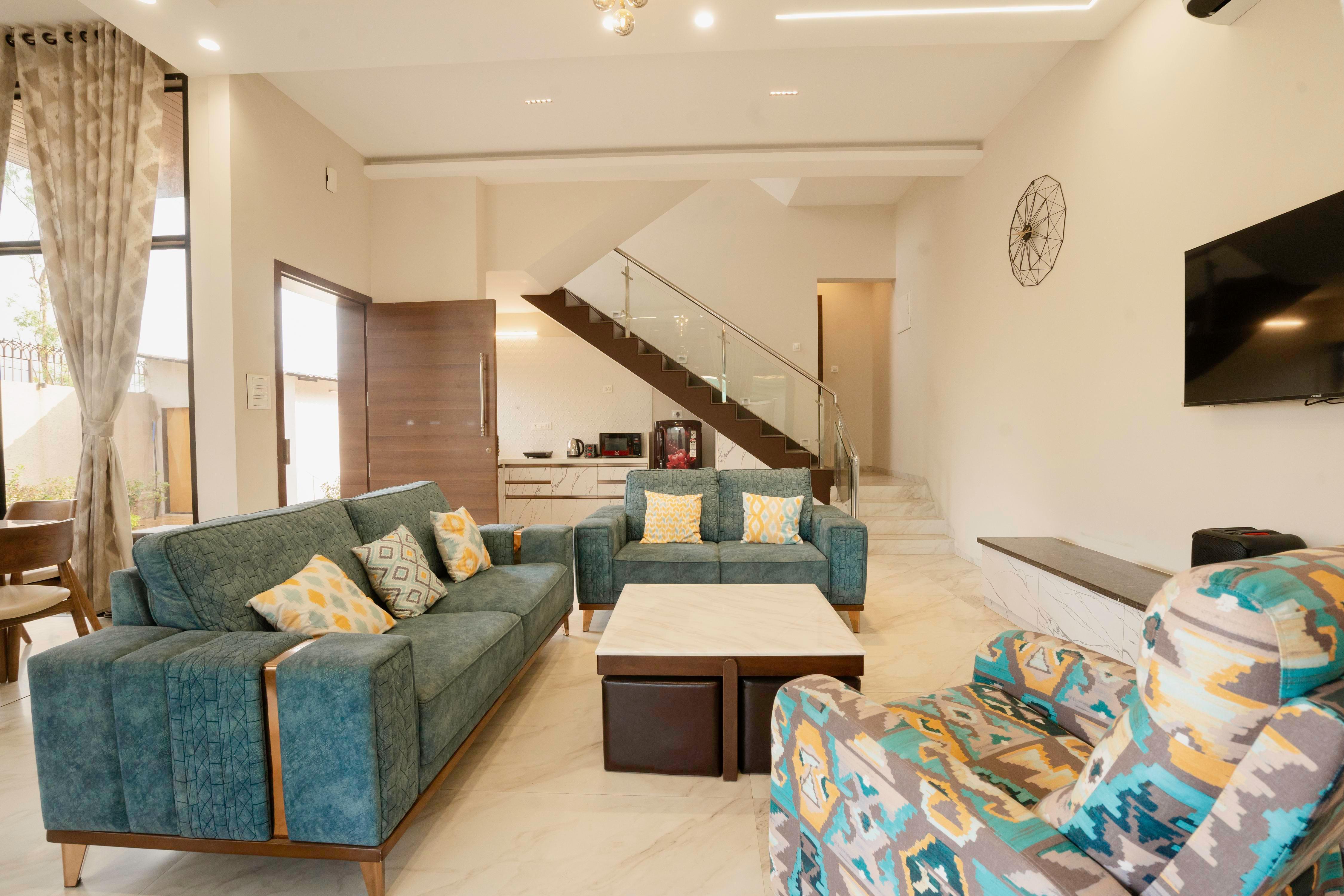 Aaramghar Stays - 4BR Pool Villa Serene II