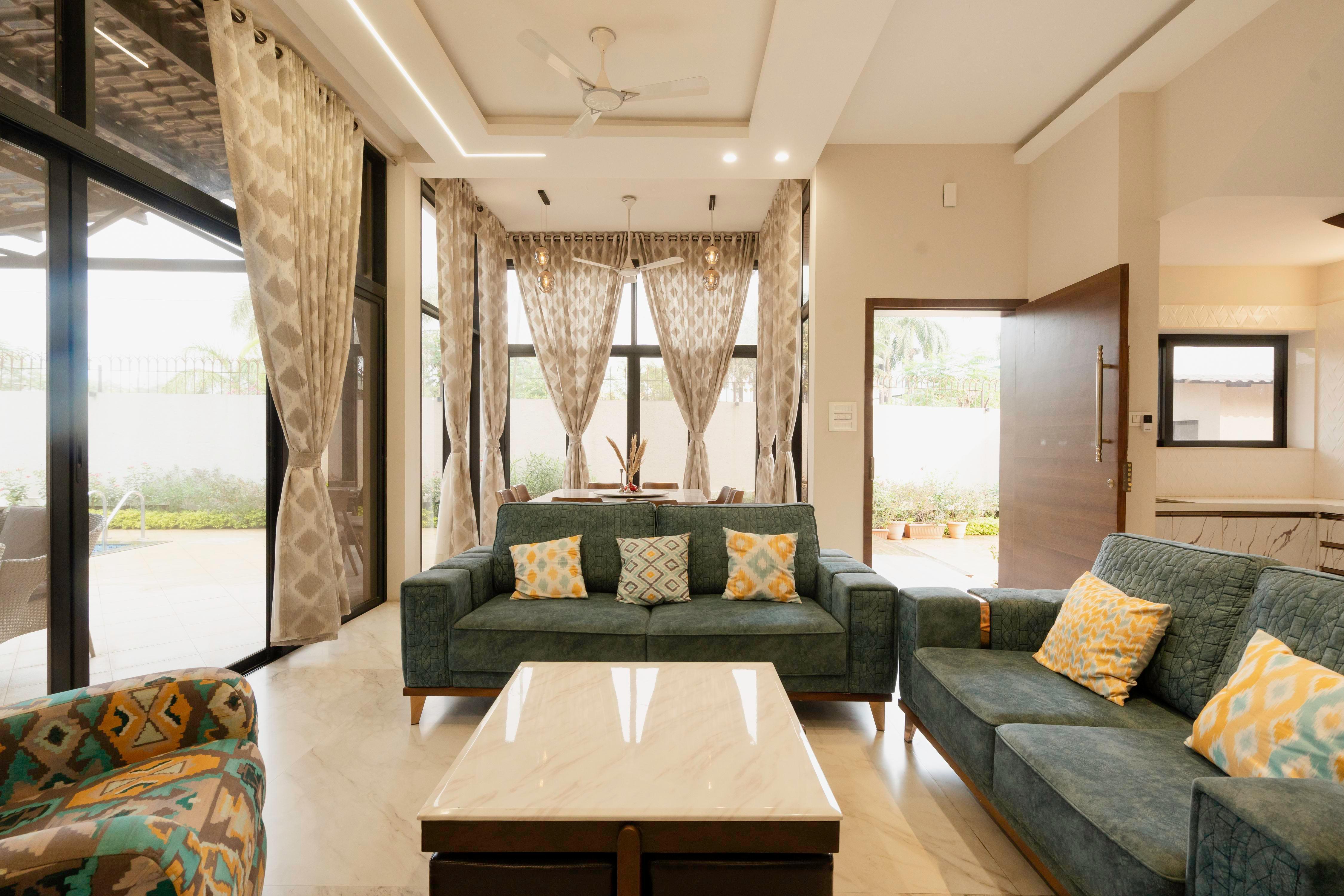 Aaramghar Stays - 4BR Pool Villa Serene II - Tap to explore photos