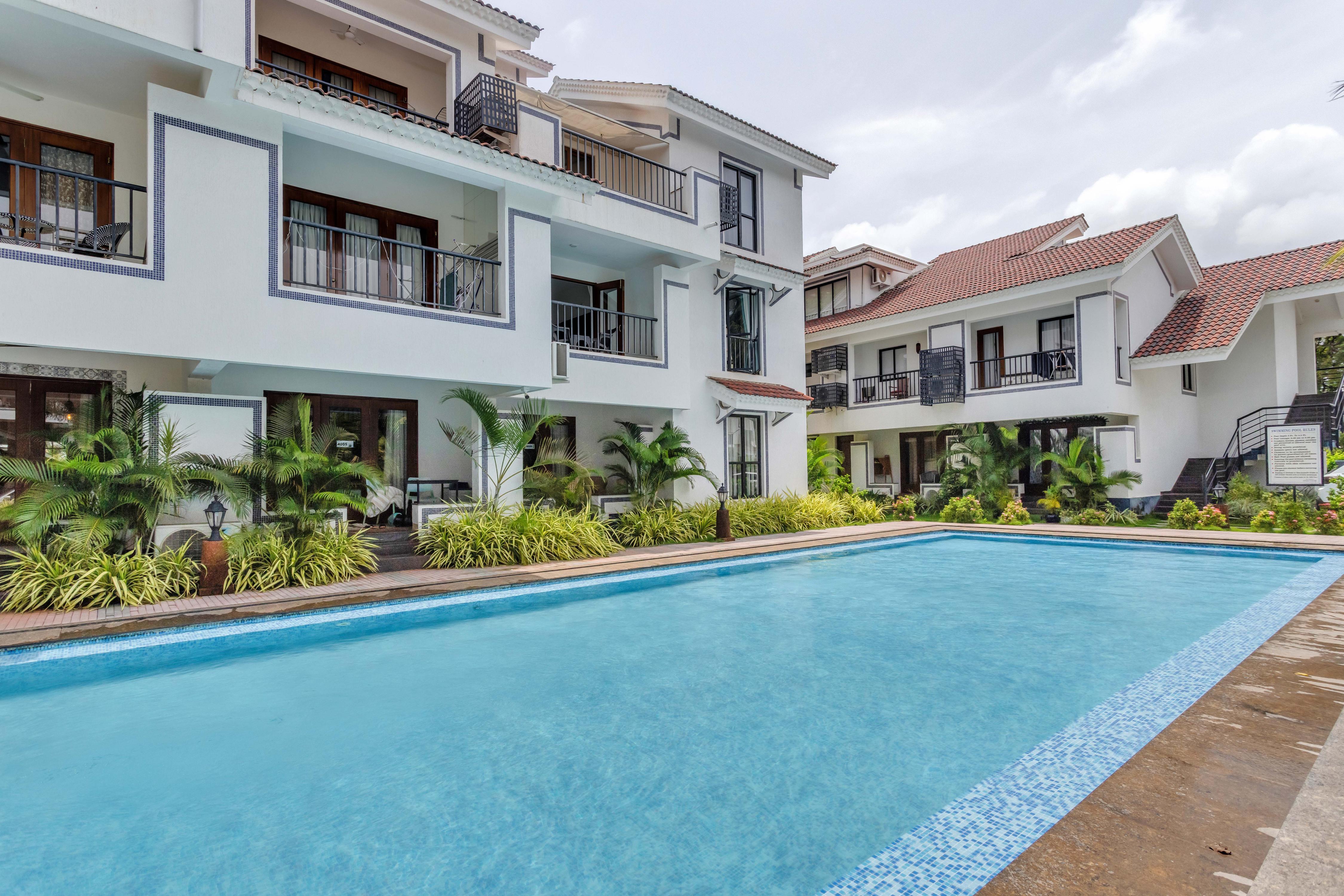 Cozy 1BHK Apartment in Siolim 3km to Uddo Beach | Hireavilla
