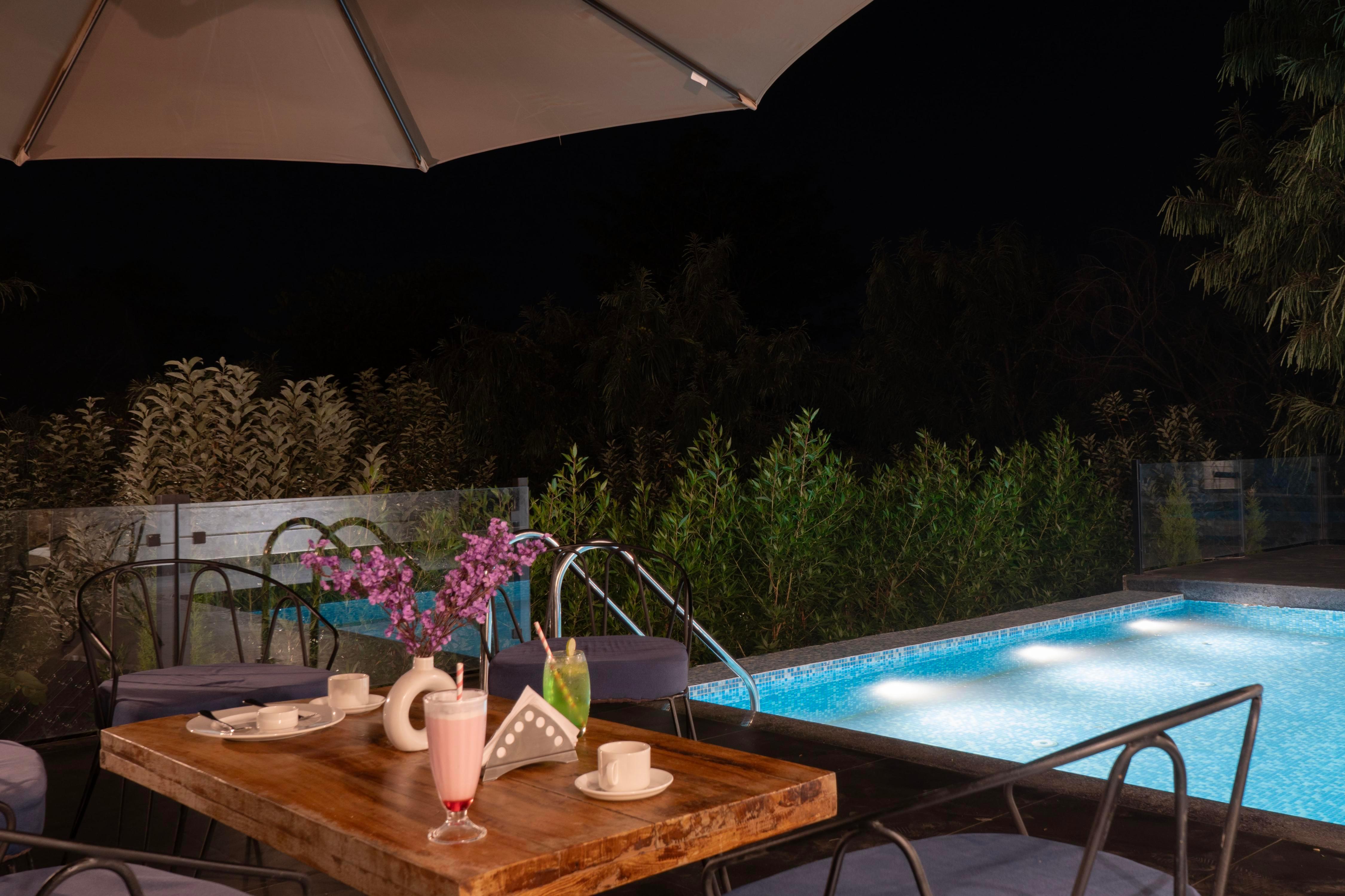 ELIVAAS Signature Maple House | Hillside 3-BHK Retreat with Private Pool - Tap to explore photos