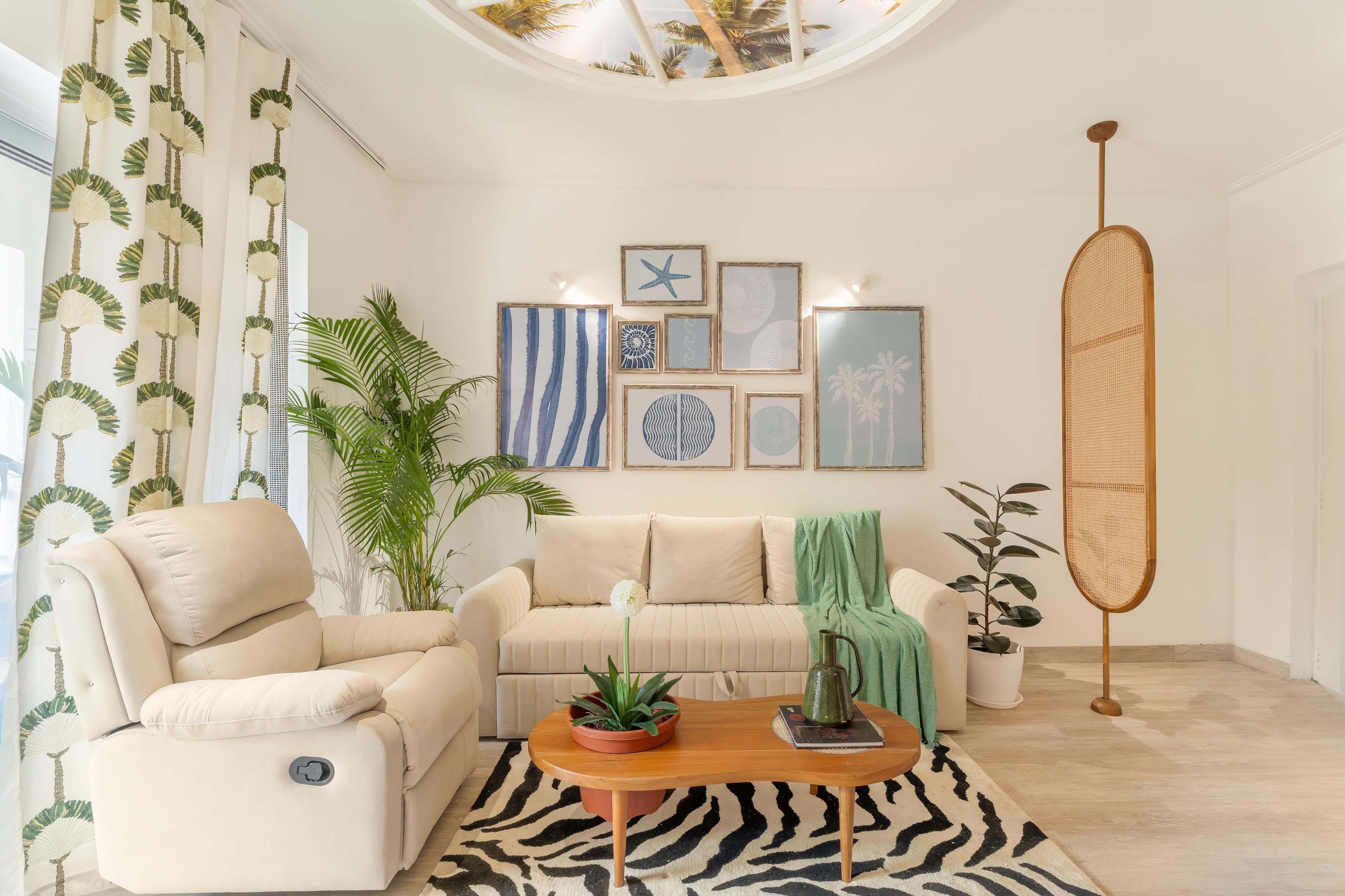 Sereno Palms - enchanting 1bhk w/ game loft Siolim - Tap to explore photos