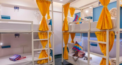 goSTOPS Plus Udaipur Gulab Bagh Room Type - Bed in 4 Bed Female Only AC Dormitory Room with Ensuite Bathroom