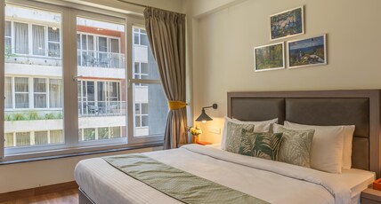 Perfectstayz Premium Suites Room Type - Luxury 1 BHK Suite with Balcony