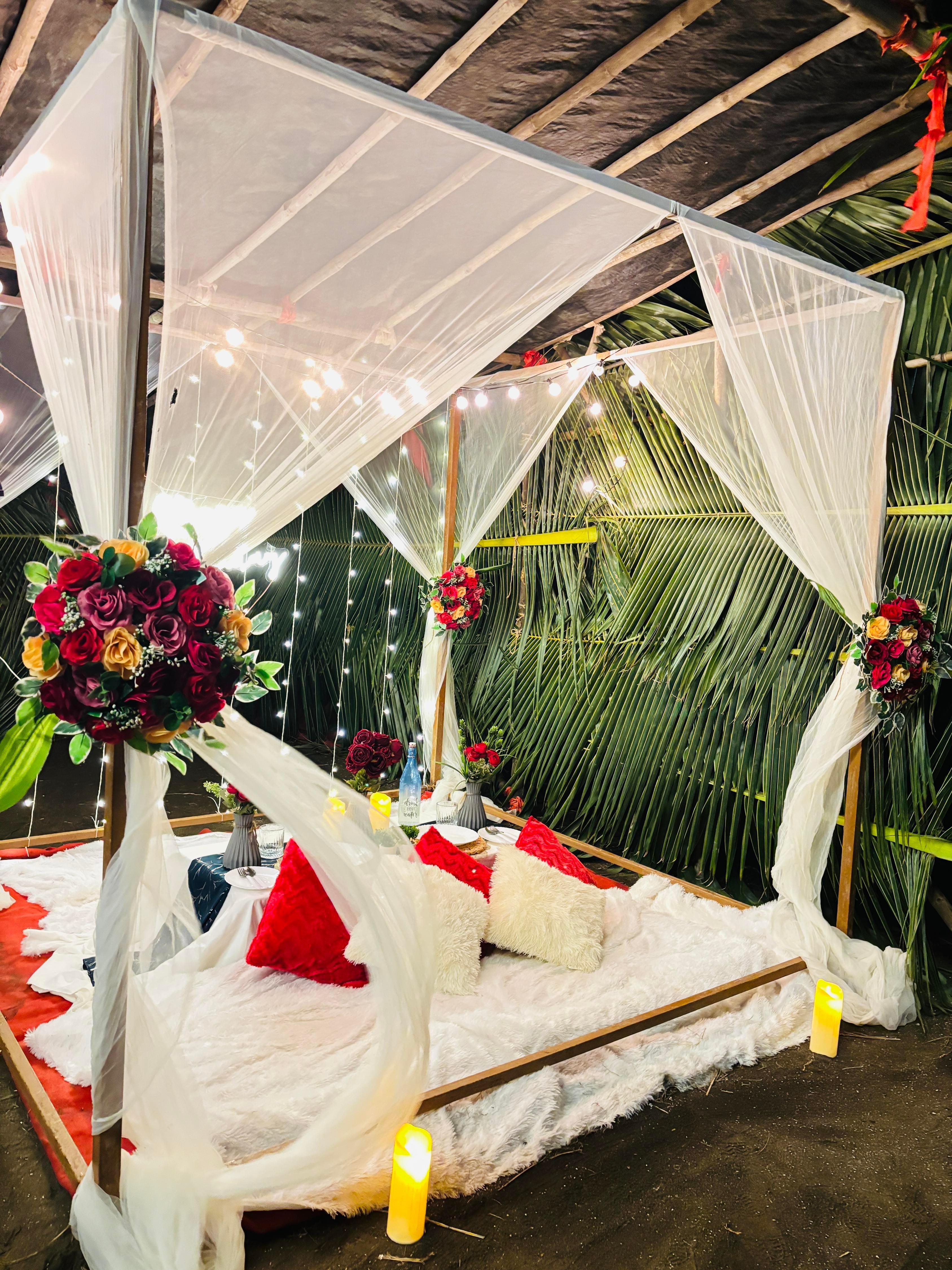 Sea royal beach setup Room Type - Candle light dinner