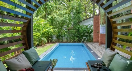 Spectacular Spaces | Casa Maxima - 4BHK PVT Pool Villa with Lawn & Gazebo , 1km from Coco Beach Room Type - Casa Maxima by Spectacular spaces