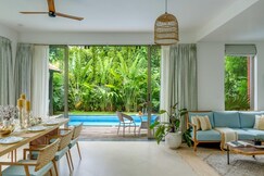 Rooms of Spectacular Spaces | Casa Maxima - 4BHK PVT Pool Villa with Lawn & Gazebo , 1km from Coco Beach