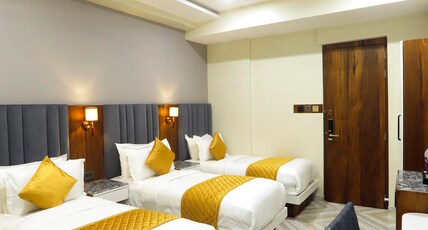 Hotel Breeze Bay EX -Near US Consulate, Bandra Kurla Complex BKC, Mumbai Room Type - Luxury Triple Room
