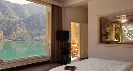 Panchtatva Hotel  Room Type - Neer Mandla(Deluxe room)