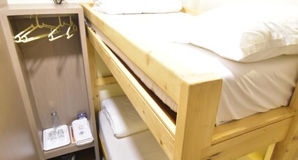 City Guest House. Room Type - Bunk Bed with shared washroom