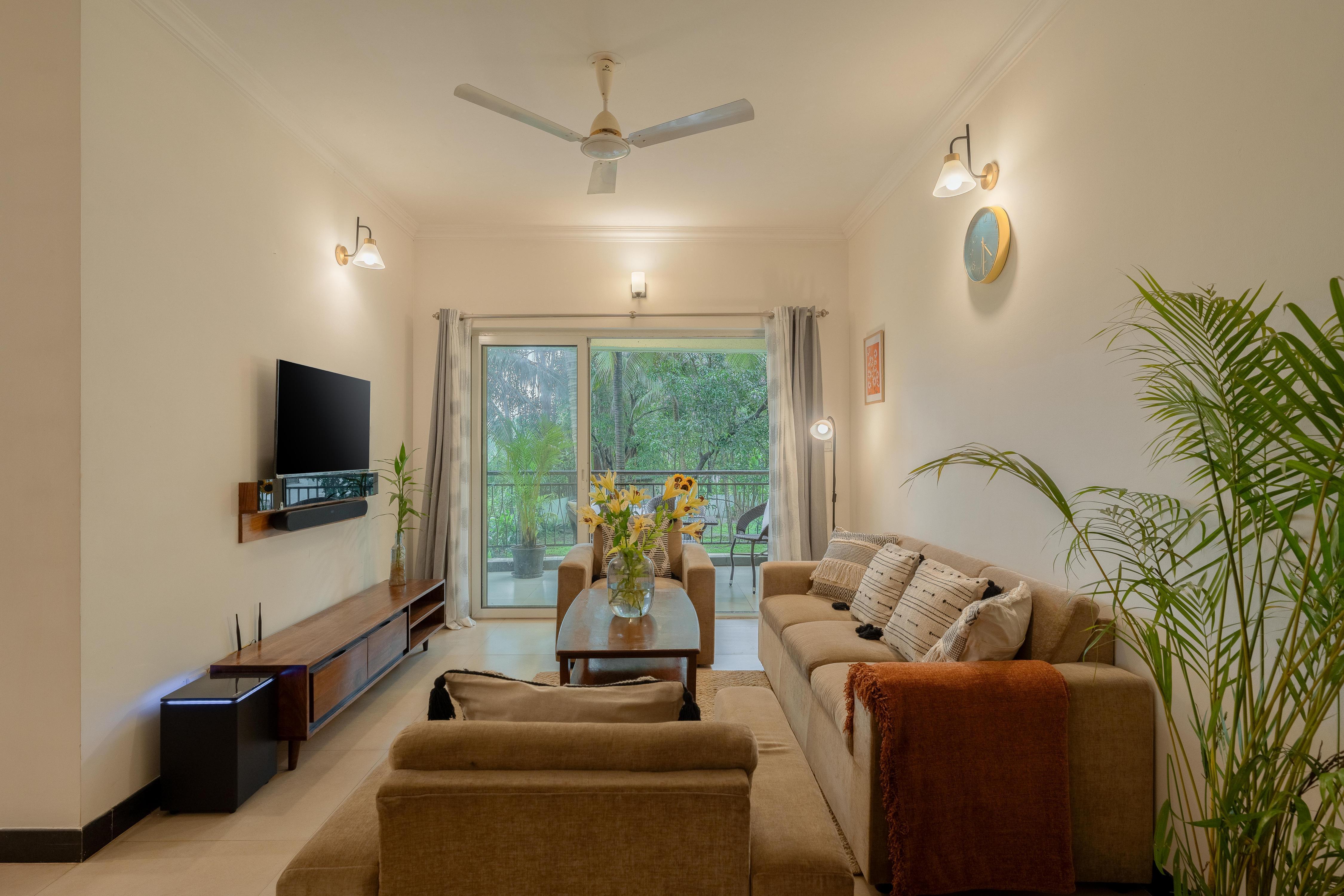 Spacious 2BHK in Siolim with Pool