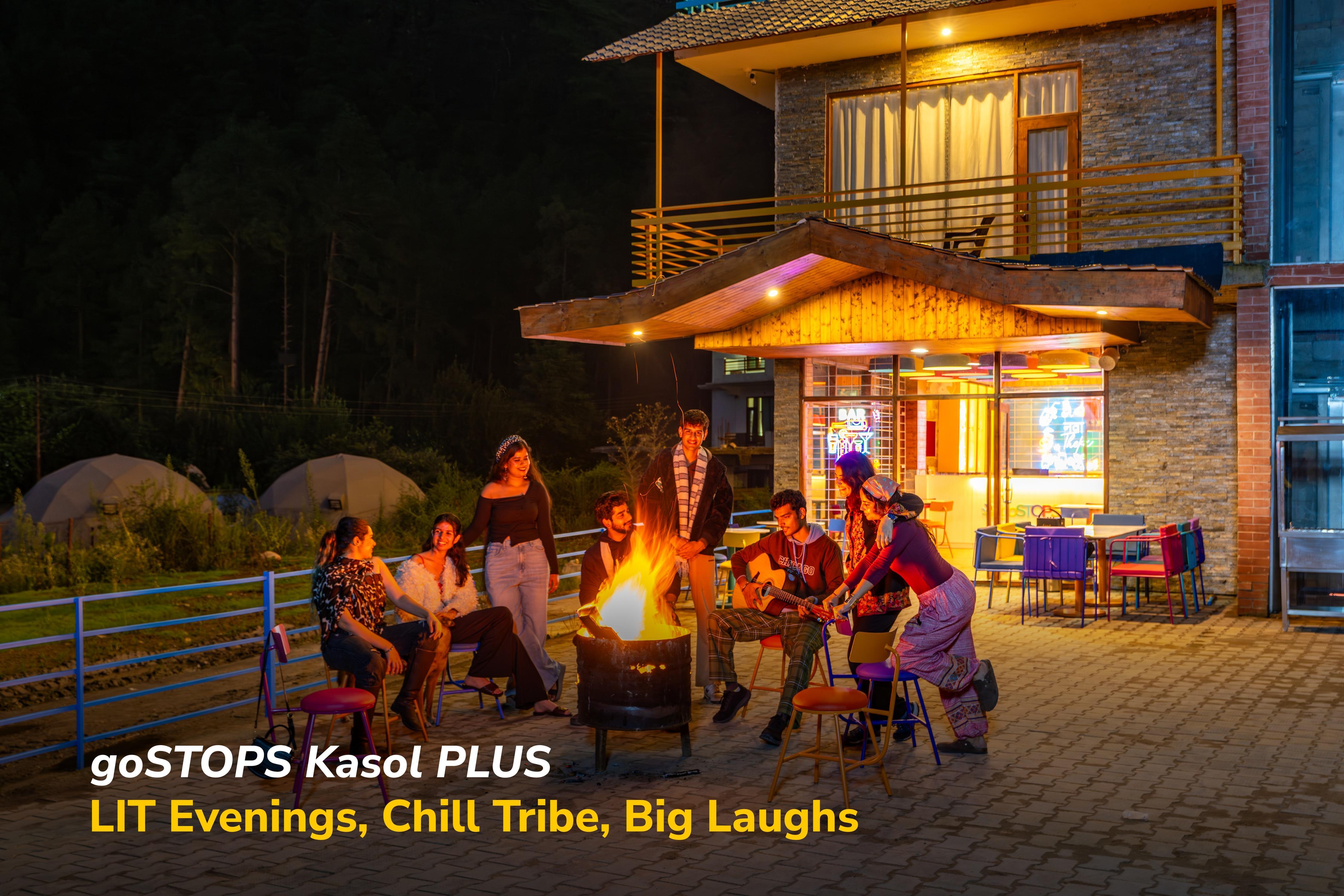 goSTOPS Kasol PLUS, Manikaran Road - Private Rooms & Dorms