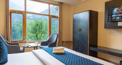 Hotel Oscar Manali (Old Manali) Room Type - Premium Room With Mountain and Orchid View Hotel Oscar Manali (Old Manali) Room Type - Premium Room With Mountain and Orchid View