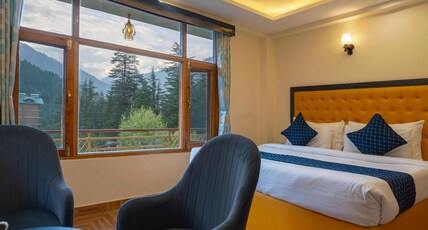 Hotel Oscar Manali (Old Manali) Room Type - Superior Room with Balcony Mountain and Orchid View Hotel Oscar Manali (Old Manali) Room Type - Superior Room with Balcony Mountain and Orchid View