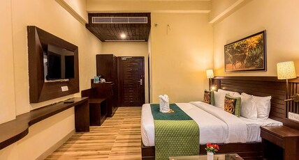 Spree Resort Jim Corbett Room Type - Deluxe King Room with Garden View