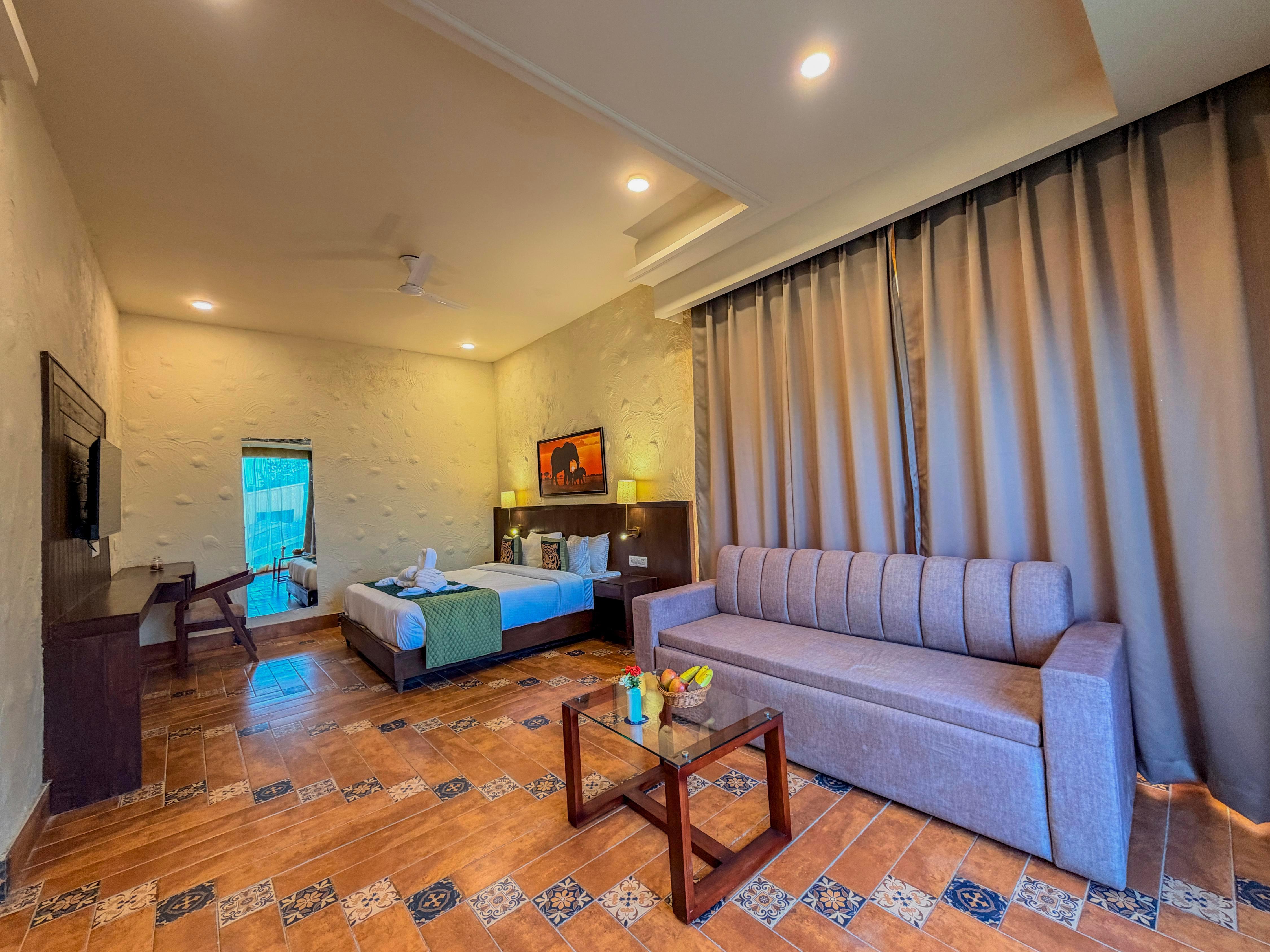Spree Resort Jim Corbett Room Type - Deluxe Cottage