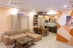 3 Bedroom villa in Vagator pool