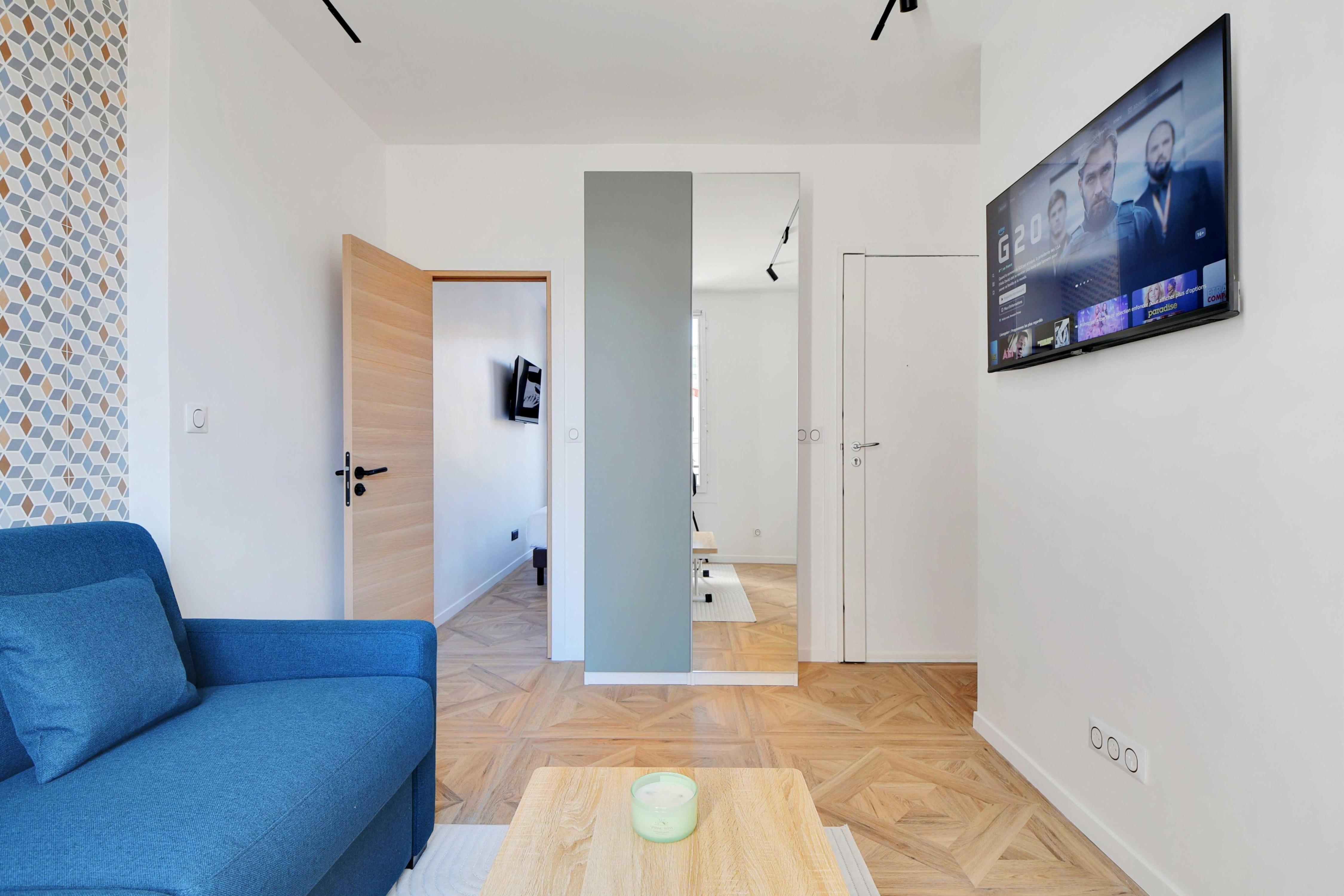 Charming Appt - 1BDR/4P - Saint Ouen - Tap to explore photos